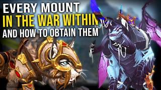 Every Mount Coming in The War Within and How to Obtain Them  - WoW Mount Guide