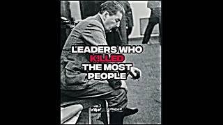 Top 15 deadliest leaders in history