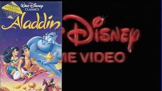 Opening & Closing to Aladdin 1994 VHS (Australia)