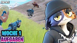 Jage unterschiedliche Arten von Wildtieren | #fortnite  #woche1 Wöchentliche Aufgaben