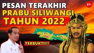 MISTERI PESAN TERAKHIR PRABU SILIWANGI TAHUN 2022! PENGUASA BUTA MAKIN BERKUASA & LAHIRNYA RATU ADIL