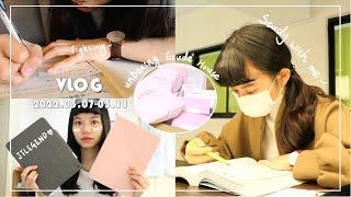 VLOG｜自律vlog、study with me、讀書vlog、weekly vlog、自律生活、讀書日常、考生日常、iPad皮套推薦、開箱Etude House