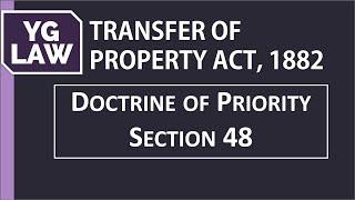 Priority of rights created by transfer - Section 48 TPA - YG Law