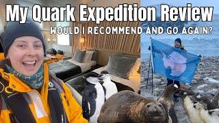 My QUARK EXPEDITION Review ️   | Would I Recommend and Go Again?