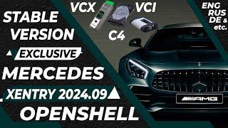 Installation Xentry OpenShell 2024.09 Latest & Most Stable Version for C4 VCI VXDiag Xentry 2024.12