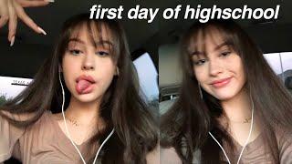 GRWM: FIRST DAY OF HIGHSCHOOL (freshman)