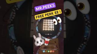 Mr. Peeks Random Perk Drop Side EE Quest ! #blackops6 #callofduty #bo6 #free #zombies #guide #easy