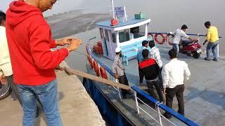 Unloading bike at rewas