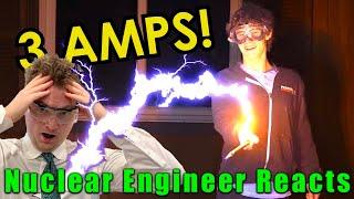 Nuclear Engineer Reacts to Styropyro "Is it the Volts or Amps that Kill?"