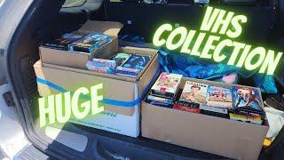 I BOUGHT A HUGE RETRO VHS MOVIE COLLECTION!