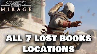 Assassin's Creed Mirage - All 7 Lost Books Locations (Scholar/Al-Jahiz Trophy)