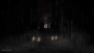 Relaxing Thunderstorm Sounds: Rain, Thunder, Owls, and Wolves