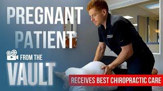 BEST Chiropractic Care For Heavily PREGNANT Patient | Baltimore Chiropractor