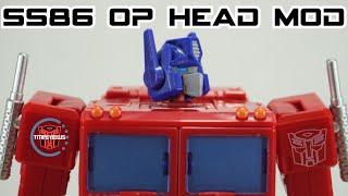 Heel and Head Mod for Hasbro Transformers Studio Series 86 Optimus Prime