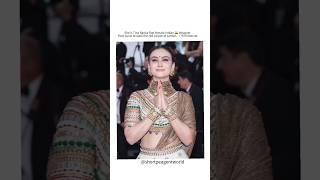 Tina Ranka dazzle in cannes festival, first female Indian designer debut in red carpet  #tinaranka