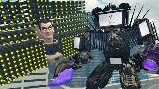 ASTRA TV MAN TITAN VS GMAN 1000 GUNS SKIBIDI TOILET! IN GARRY'S MOD!