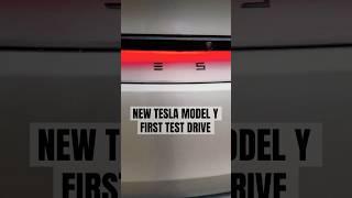 New Tesla Model Y – First Test Drive