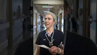 DOCTOR WRITING funny nurse tiktok