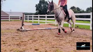 Kayleigh's first time jumping!