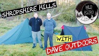 SHROPSHIRE WILD CAMP - On The Long Mynd With Dave Outdoors