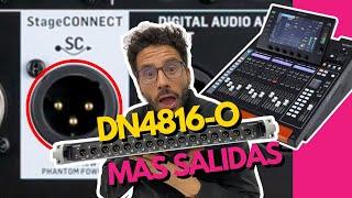 DN4816-O COMO SE USA CON BEHRINGER WING UNBOXING - RUTEO - CONEXIONES