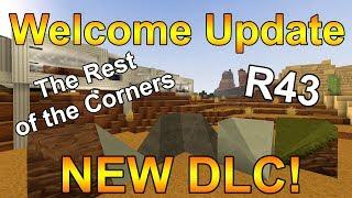 THE WELCOME UPDATE! - New DLC , More Corner Blocks! - NEW Creativerse Update (R43)