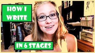 How I Write in 6 Stages || Preptober for NaNoWriMo 2019