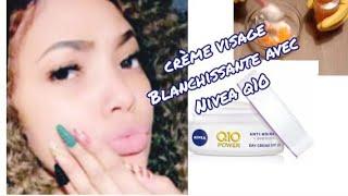 comment mélanger la crème pour le visage nivea q10 dans une crème pour le visage blanchissante