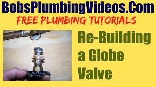 Globe Valve Repair /How to Re-Build a Globe Valve