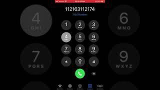Happy birthday song on iPhone keypad