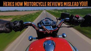 Channel Update & how Motorcycle reviews deceive YOU!