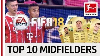 EA SPORTS FIFA 18 - Top 10 Midfielders: Thiago, Reus & More