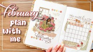 FEBRUARY 2025 PLAN WITH ME | Romantic reading theme