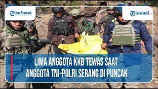 LIMA ANGGOTA KKB TEWAS SAAT ANGGOTA TNI POLRI SERANG DI PUNCAK