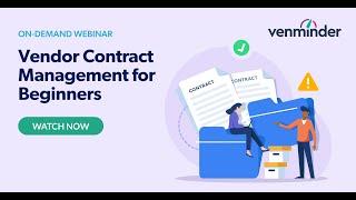 Vendor Contract Management for Beginners Webinar