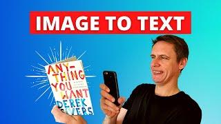 Convert Image to Text using iPhone or Android #Shorts