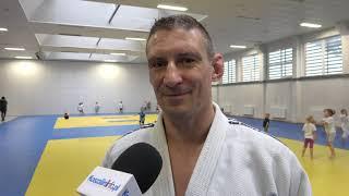 Trening grupy najmłodszej w Hali Sportów Walki Judo Gwardia Koszalin