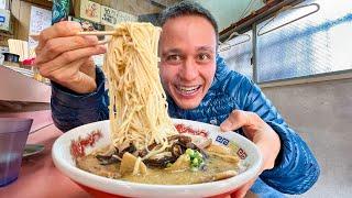 Japanese Food!! $6 ALL YOU CAN EAT  Udon + Ramen in Fukuoka!!