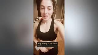 Nadia Palesa Poeschman sporting routine (Instagram video's)!