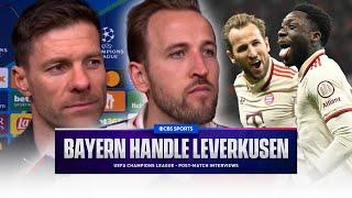 "Two GREAT Performances" Harry Kane on Bayern eliminating Leverkusen | Xabi Alonso reflects on LOSS