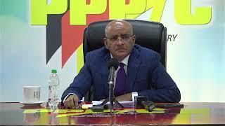 Press Conference by the General Secretary of the PPP Party  Dr. Bharrat Jagdeo. October 24  2024