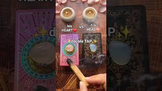 his HEART vs HEAD (see comment) #tarot #pickacardreading #tarotreader