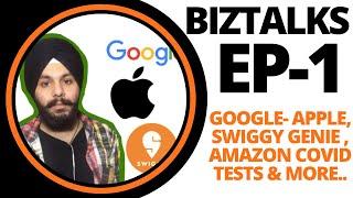 BizTalks EP-1 | Apple-Google Together, Amazon, Trump, Swiggy Genie & More Updates | Business Byte