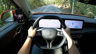 New MG eHS PHEV 2025 (Plug-in Hybrid 338 hp) POV Test Drive