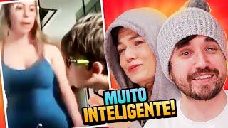 QUANDO O FILHO É MAIS ESPERTO QUE A MÃE!
