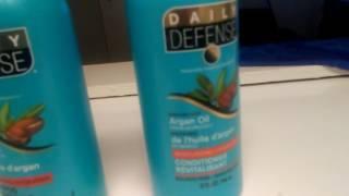 Daily Defense Argan oil shampoo & conditioner