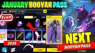 January Booyha Pass Free Fire 2025 || FF January Booyha Pass 2025 || Next Booyha Pass Free Fire Jan