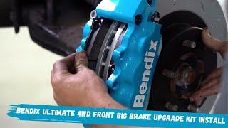 Bendix Ultimate 4WD Front Big Brake Upgrade Kit Install