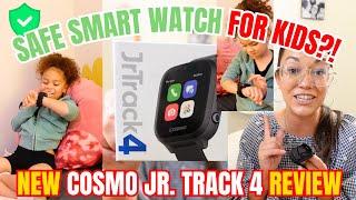 SAFE *first phone* Smart Watch for Kids? Review Cosmo Jr Track 4, safe tech