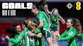 Northern Ireland Senior Women v Bosnia & Herzegovina | GOALS